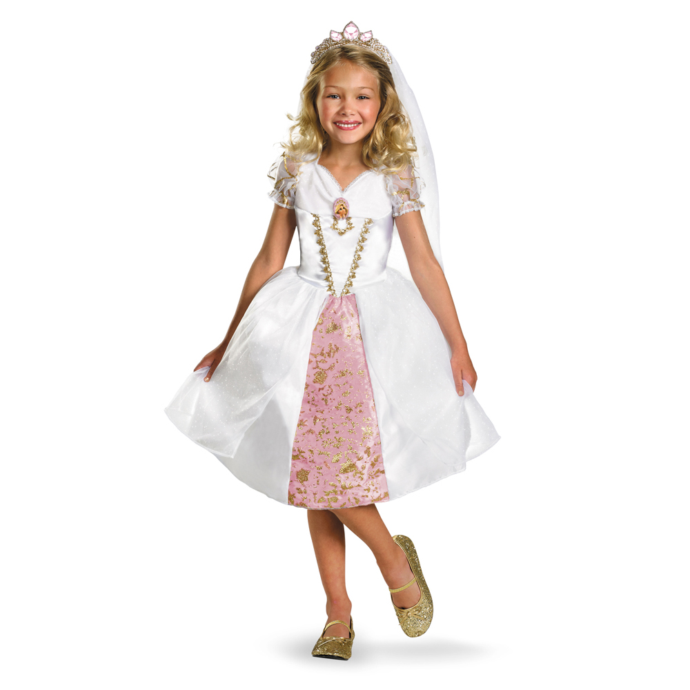 Tangled Rapunzel Wedding Gown Costume Dress **IN STOCK** - Click Image to Close