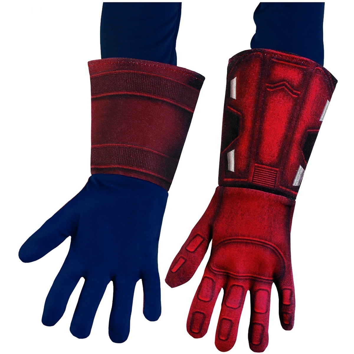 AVENGERS AVENGERS Captain America Movie DELUXE Child Gloves - Click Image to Close