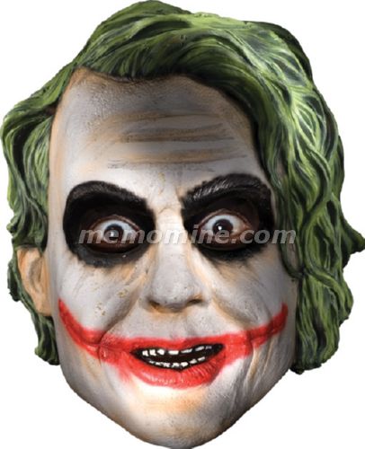 Dark Knight Joker Child Mask Thick PVC injection molded - Click Image to Close