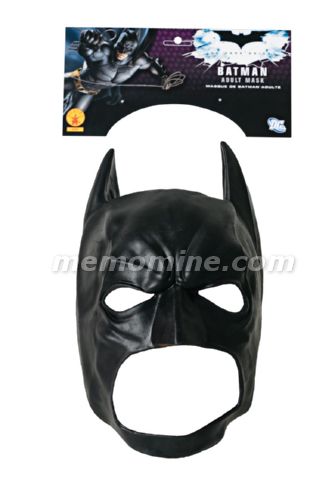 Dark Knight Batman 3/4 Vinyl Mask - Click Image to Close