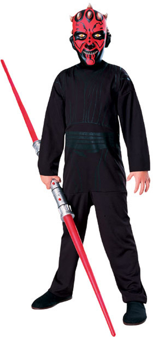 Promo Darth Maul™ Child Costume Star Wars Size S, M, L - Click Image to Close
