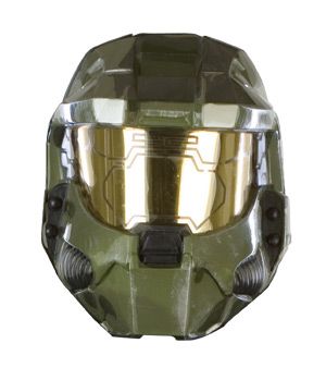 HALO 3 Master Chief Costume 1/2 Vacuform Mask - Click Image to Close