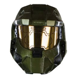 HALO 3 Master Chief Costume Deluxe Helmet (High End) - Click Image to Close