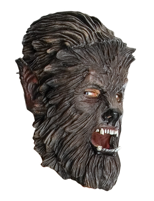 Wolfman Child 3/4 Vinyl Mask - Click Image to Close