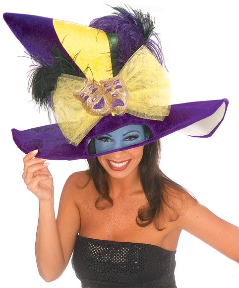 Mardi Gras Debutante Hat - Click Image to Close