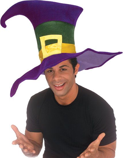 Mardi Gras Hurricane Hat - Click Image to Close