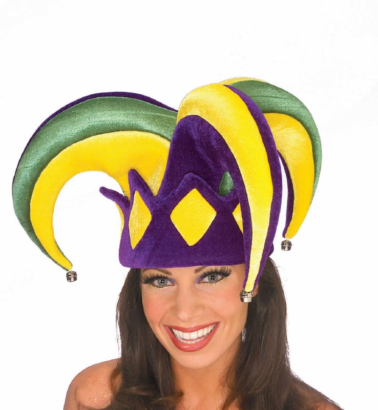 Mardi Gras Royale Jester Hat - Click Image to Close