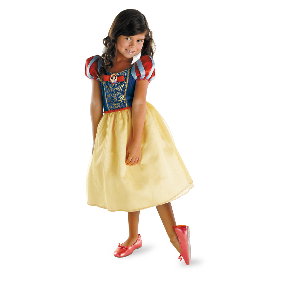 SNOW WHITE Classic Girl Costume Size 4-6X - Click Image to Close
