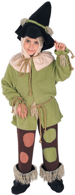 Scarecrow Child Costume Wizard of Oz Sizes TODD, S - Click Image to Close