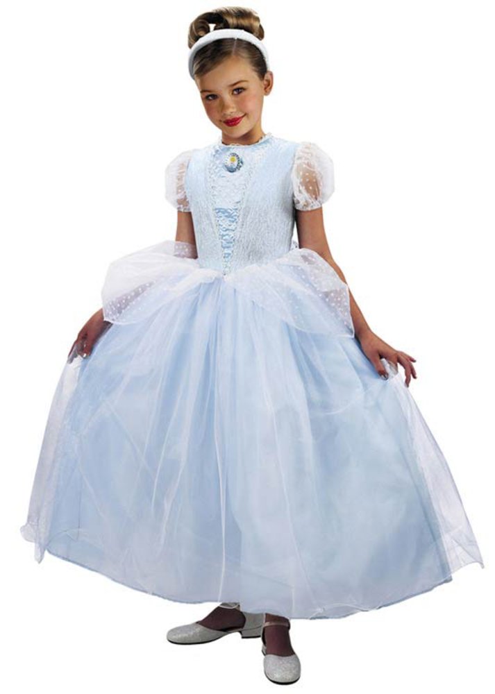 CINDERELLA PRESTIGE Girl Costume Size 4-6X - Click Image to Close