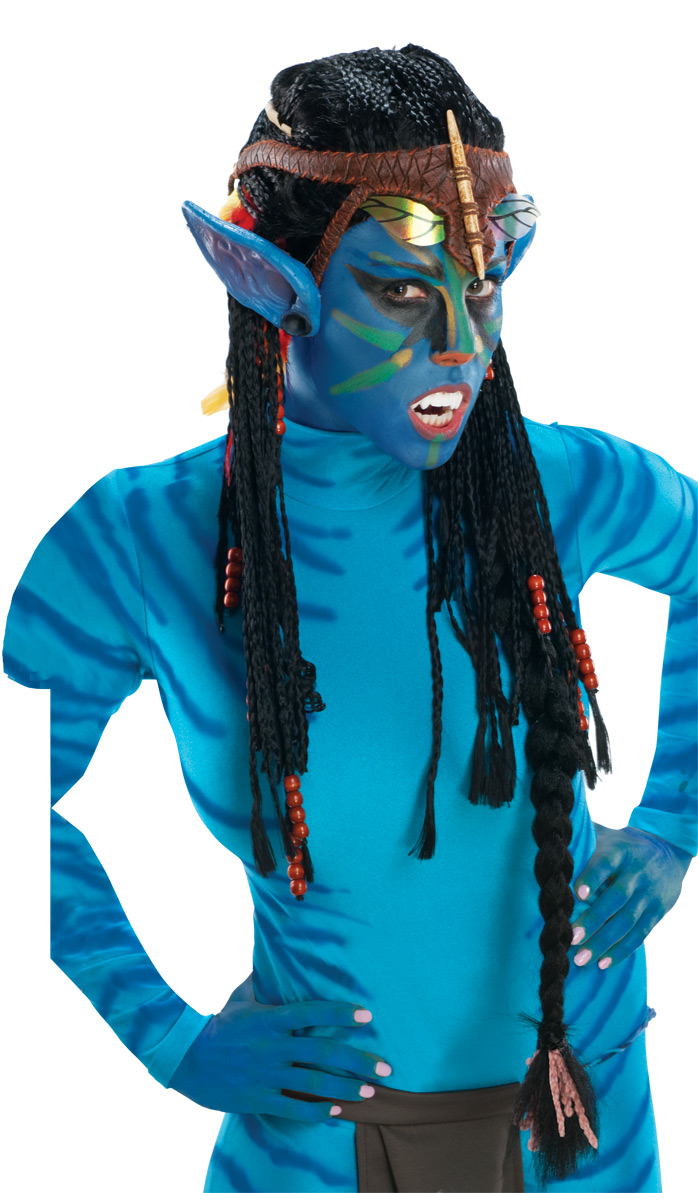AVATAR Movie Neytiri Deluxe Wig With Ears **IN STOCK** - Click Image to Close