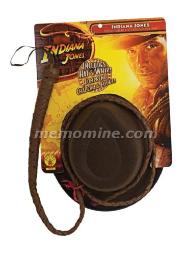 Indiana Jones Adult Hat & Whip STD IN STOCK!!! - Click Image to Close