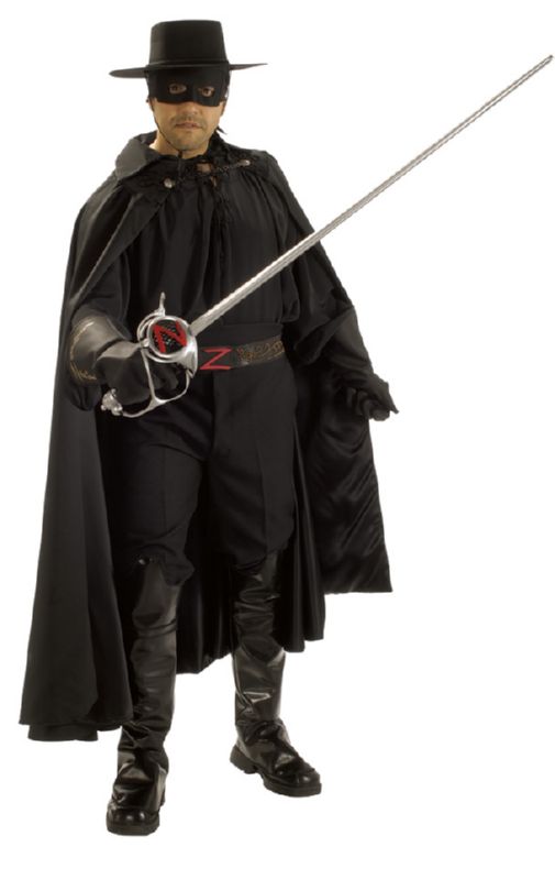 Zorro™ Grand Heritage Adult Costume STD, XL - Click Image to Close