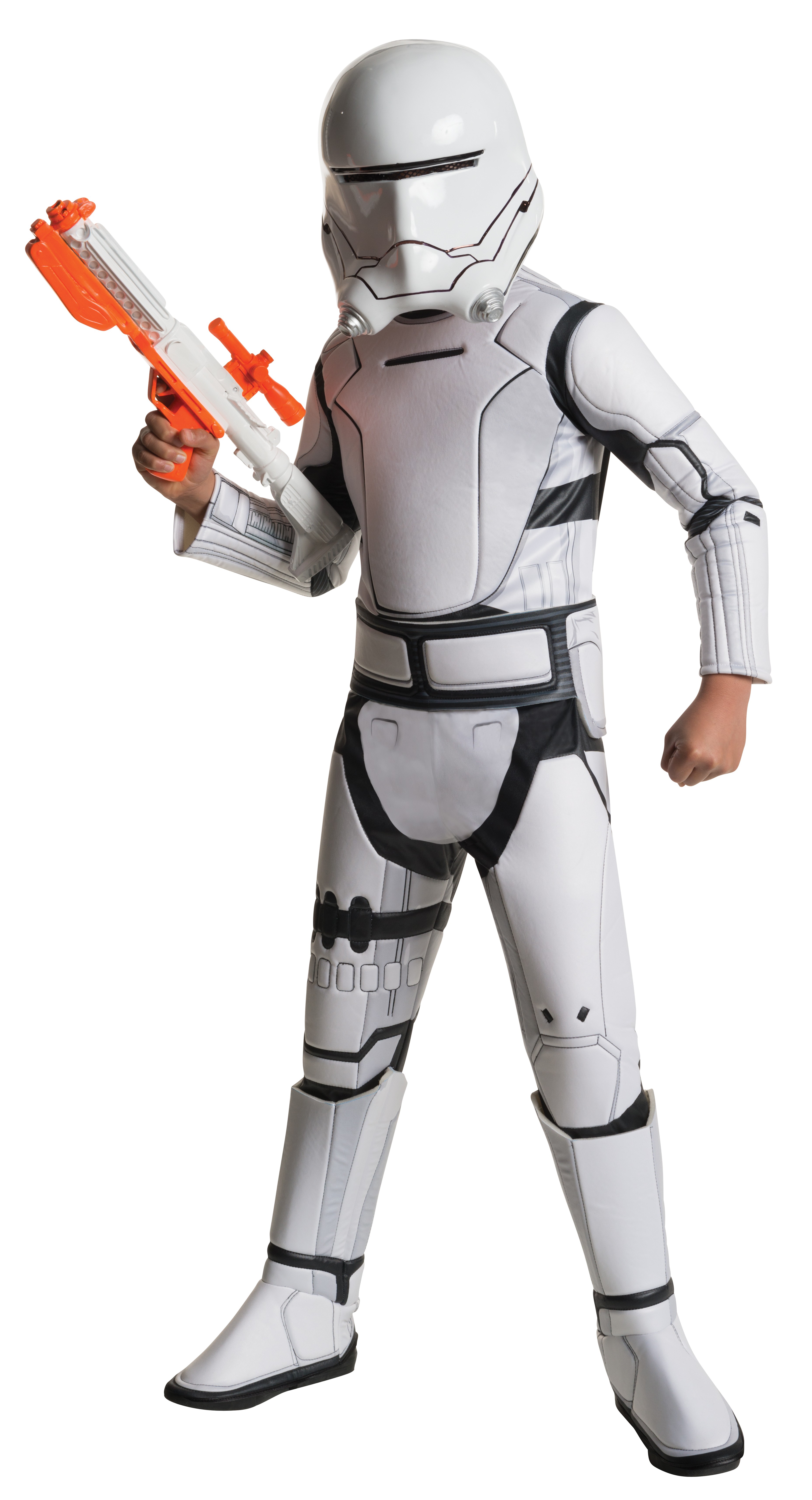 Star Wars Flametrooper Child Super Deluxe Costume Size S,M,L - Click Image to Close