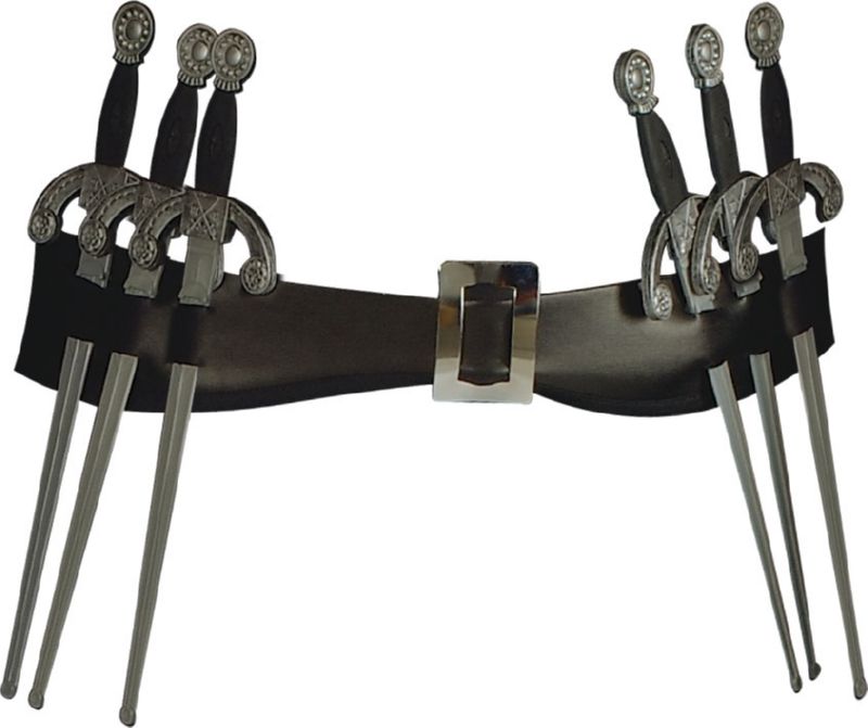V for Vendetta Belt and Daggers - Click Image to Close