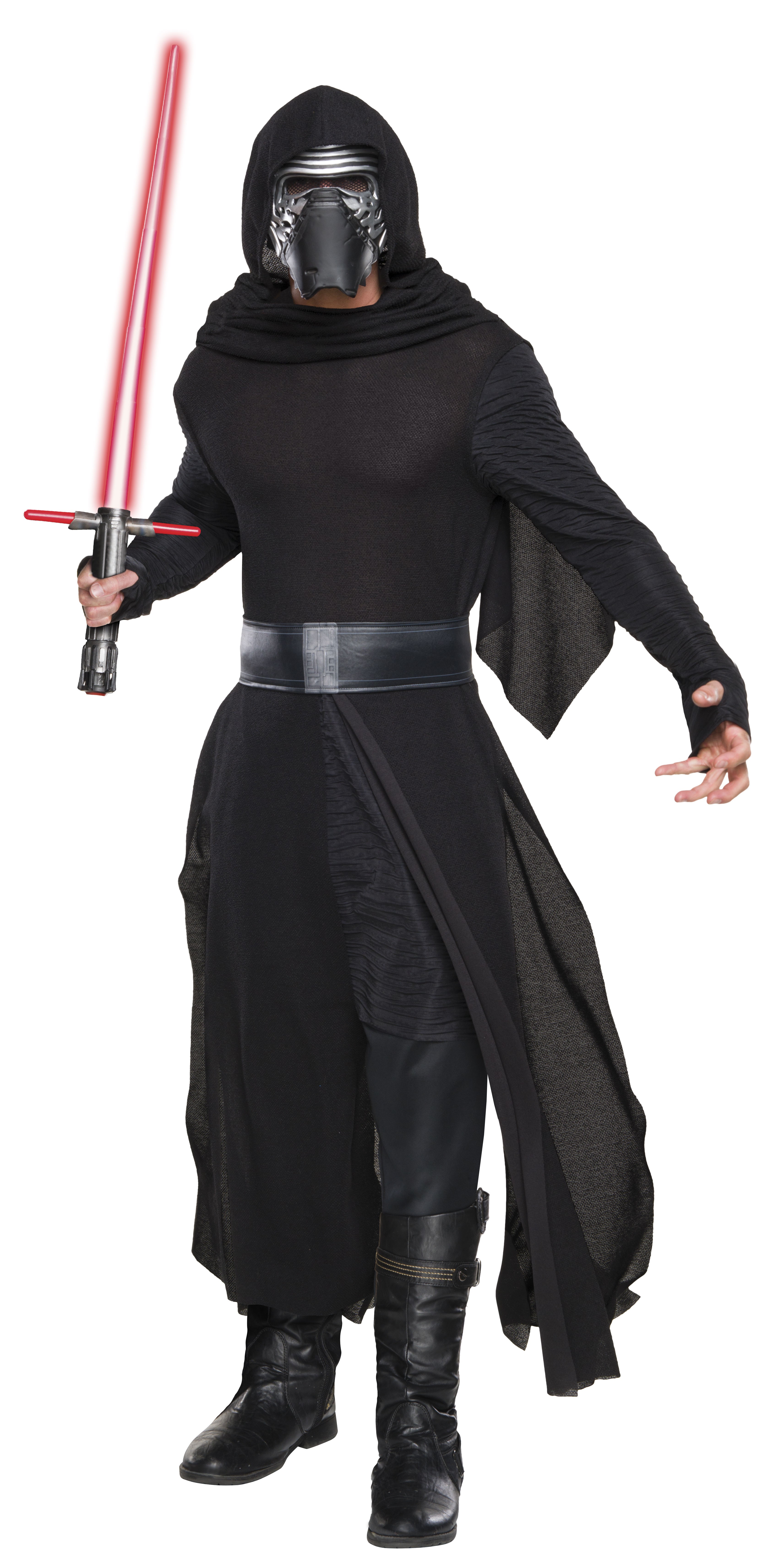 Star Wars Kylo Ren Adult Deluxe Costume Size STD, XL - Click Image to Close