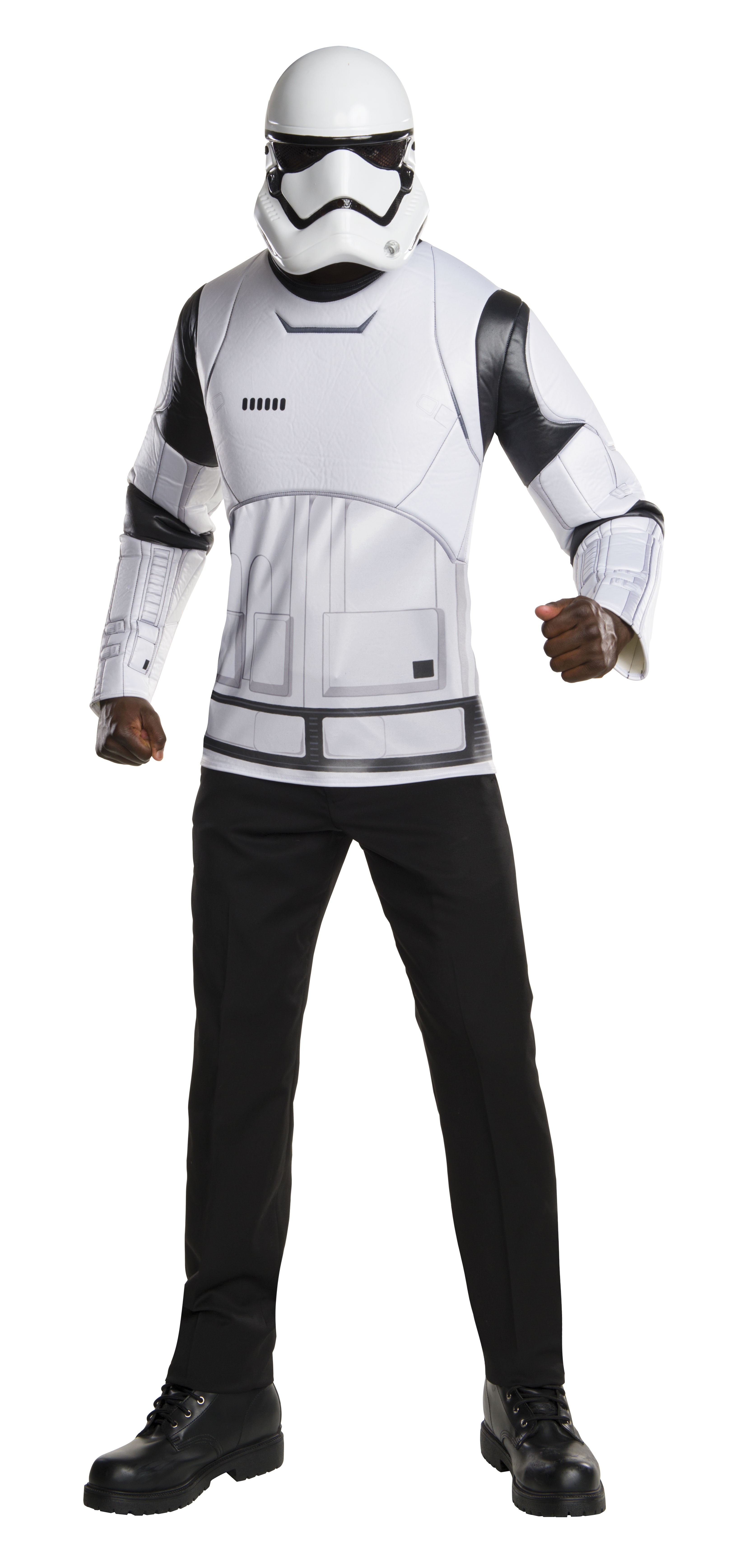 Star Wars Force Awakens Stormtrooper Adult Costume Kit Size STD, XL - Click Image to Close