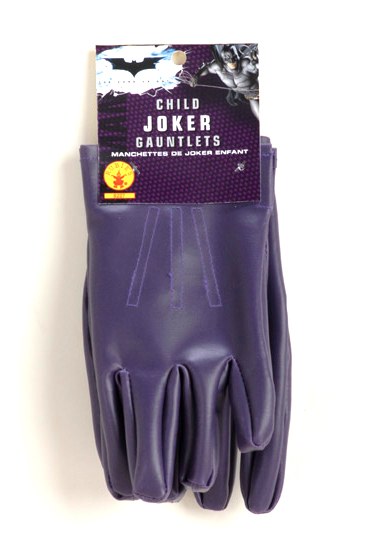 Dark Knight Joker Child Gloves - Click Image to Close