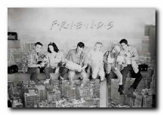 Friends - Lunch Skyscraper - Click Image to Close