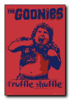 Goonies - Truffle Shuffle 24x36 Poster  - Click Image to Close