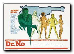 Dr. No British Quad style James Bond Connery - Click Image to Close