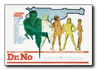 Dr. No British Quad style James Bond Connery