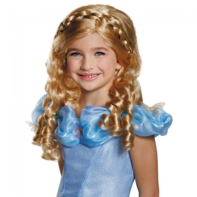Cinderella Movie Child Wig - Click Image to Close