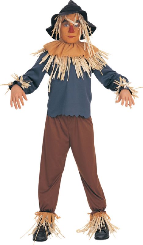 Scarecrow Child Costume Wizard of Oz Sizes S, M, L - Click Image to Close