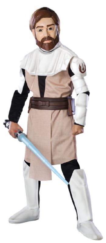 Dlx. EVA Obi Wan Kenobi S-M-L - Click Image to Close