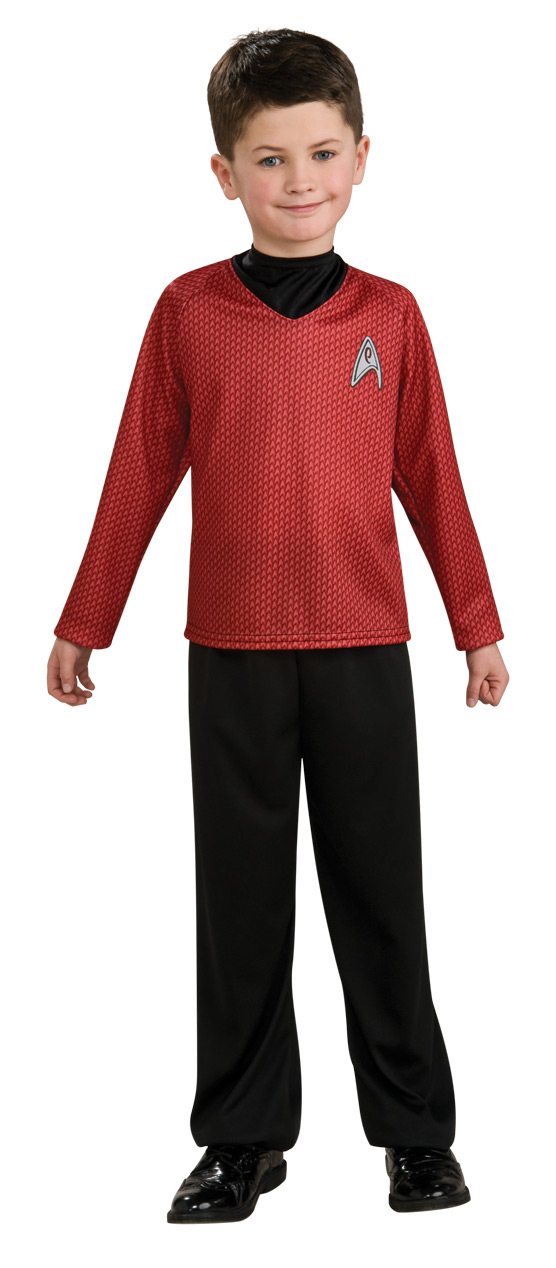 STAR TREK CHILD Red Shirt - Click Image to Close