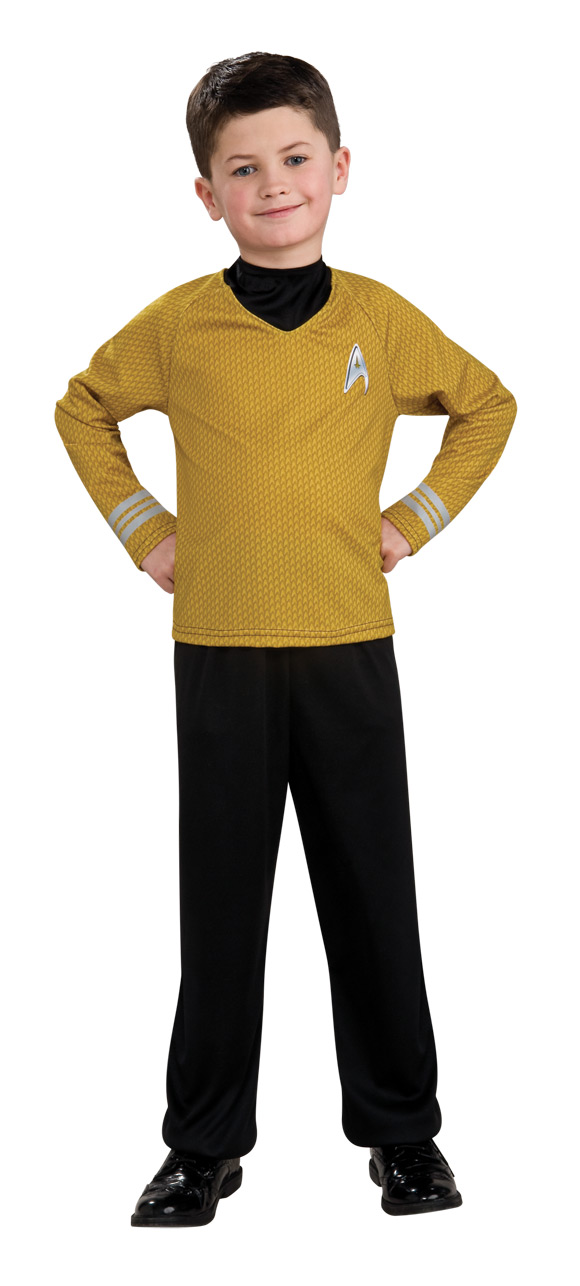 STAR TREK CHILD Gold Shirt - Click Image to Close