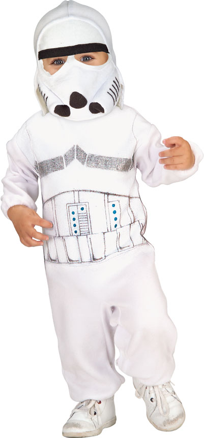 Stormtrooper Child Costume Star Wars Size NWBN, INF, TODD - Click Image to Close