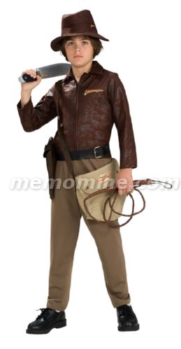 Deluxe Tween Indiana Jones XL Child XS Adult - Click Image to Close