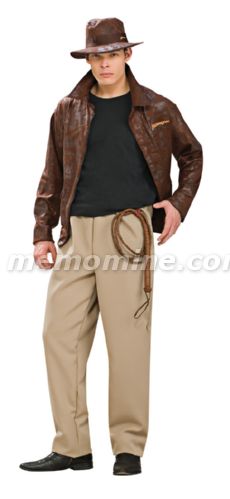 Indiana Jones Deluxe Adult STD XL IN Stock - Click Image to Close