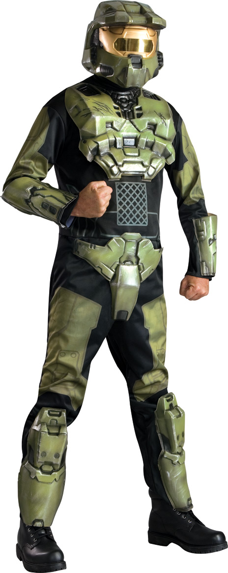 HALO 3 Master Chief Deluxe Costume XS-STD-XL - Click Image to Close