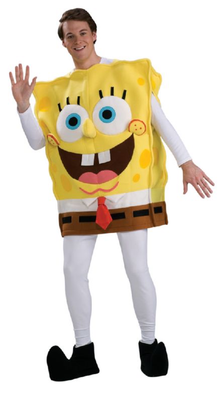 Adult Deluxe Spongebob (I) STD - Click Image to Close