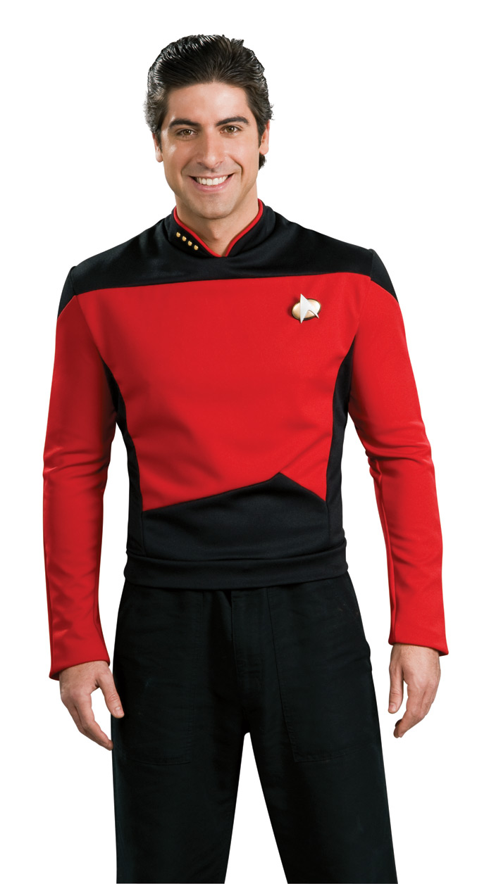 STAR TREK-NEXT GENERATION Adult Star Trek Next Generation Dlx. Command Uniform - Click Image to Close