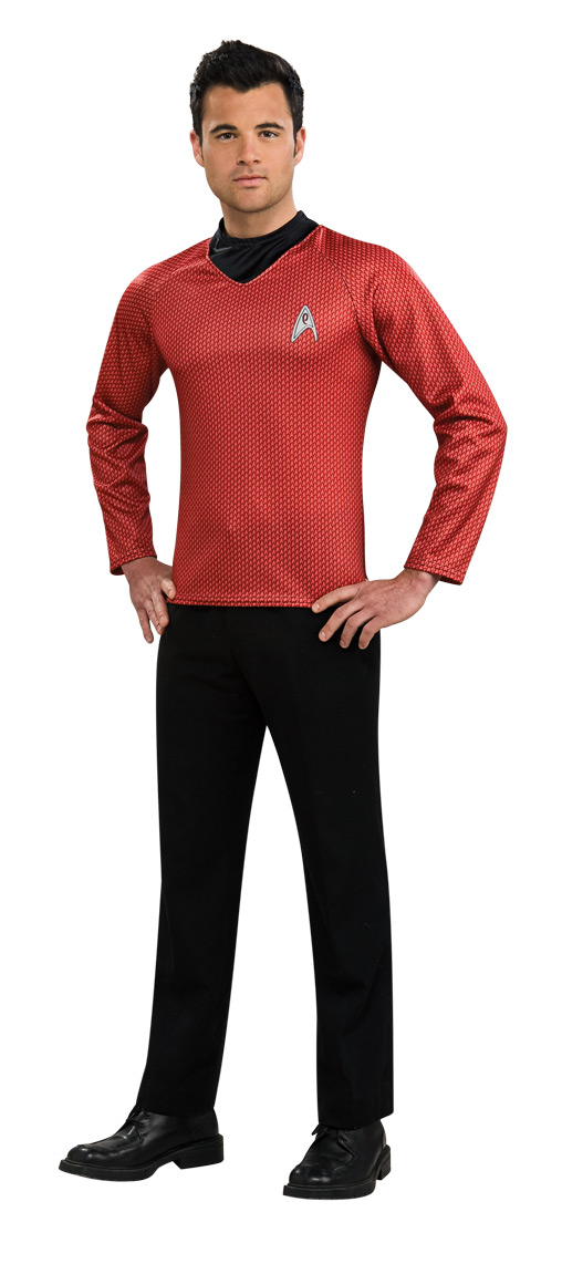 ADULT - STAR TREK Red Shirt - Click Image to Close