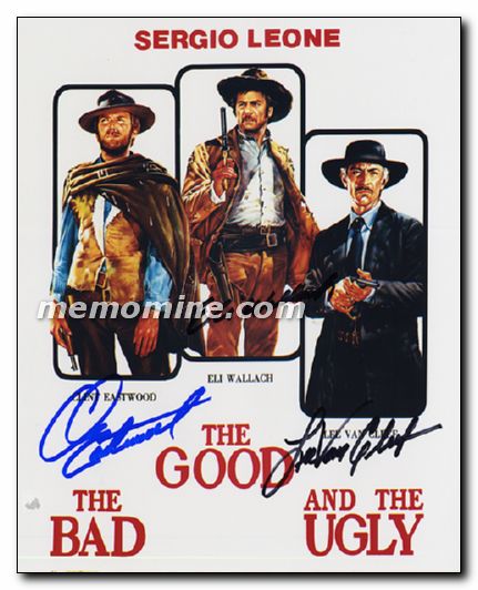 Good Bad & the Ugly Clint Eastwood Eli Wallach Lee Van Clef - Click Image to Close