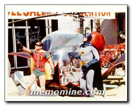 Batman & Robin Adam West Bert Hall - Click Image to Close