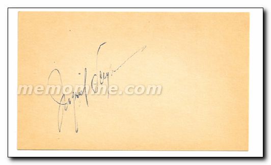 Bergman Ingrid signed autograph page - Click Image to Close