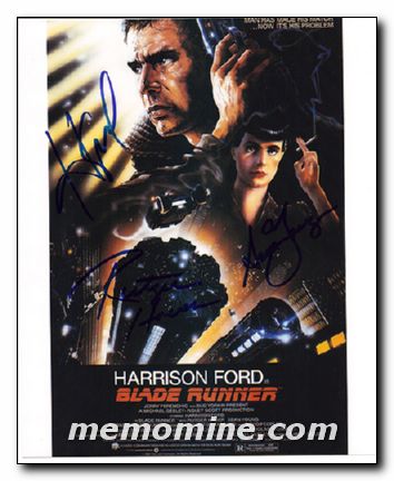 Blade Runner Harrison Ford Sean Young Rutger Hauer - Click Image to Close