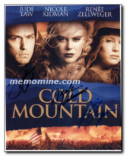 Cold Mountain cast Jude Law Nichole Kidman Renee Zellweger - Click Image to Close