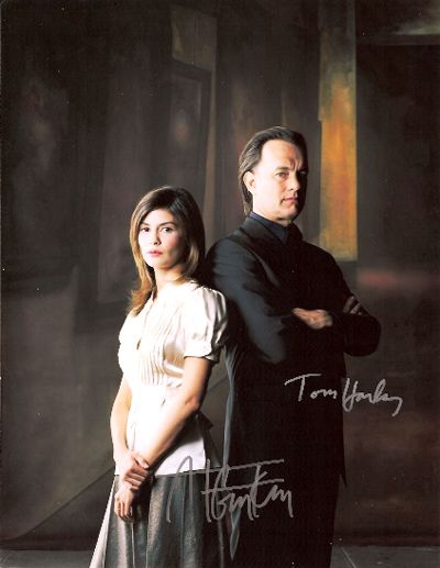 Da Vinci Code Tom Hanks Audrey Tautou - Click Image to Close