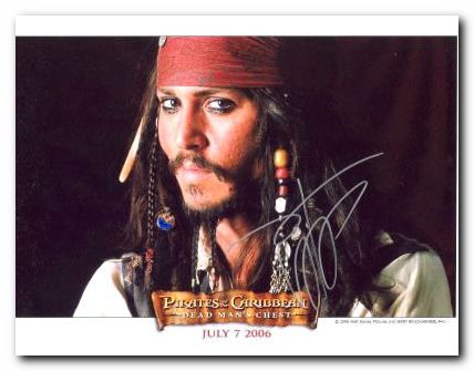 Depp Johnny Pirates of the Carribbean - Click Image to Close