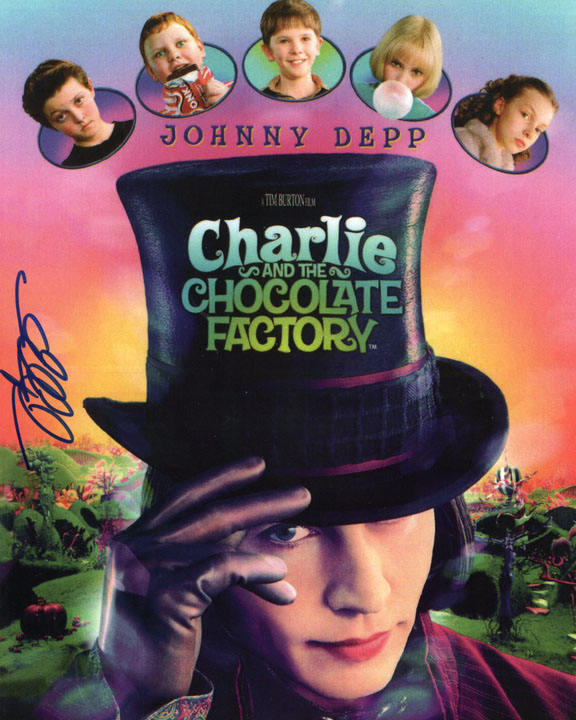 Depp Johnny Charlie and the Chocolate Factory - Click Image to Close