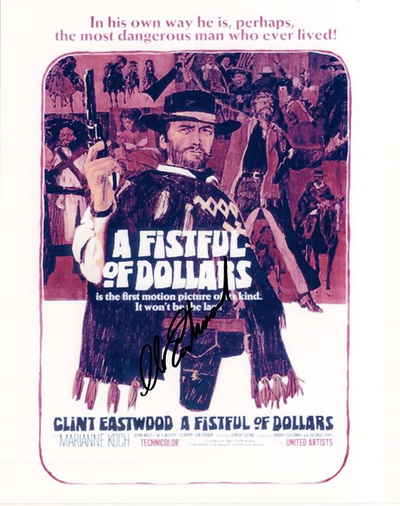 Eastwood Clint Fistfull of Dollars - Click Image to Close