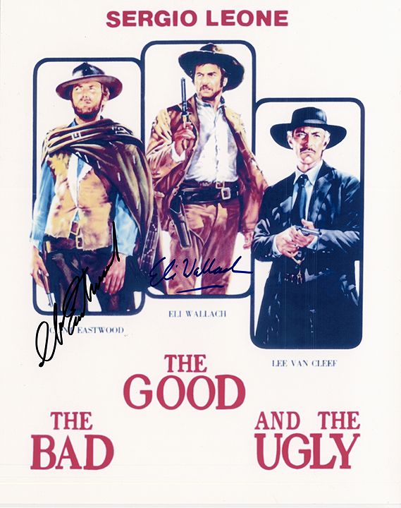 Good Bad and the Ugly Clint Eastwood Eli Wallach - Click Image to Close