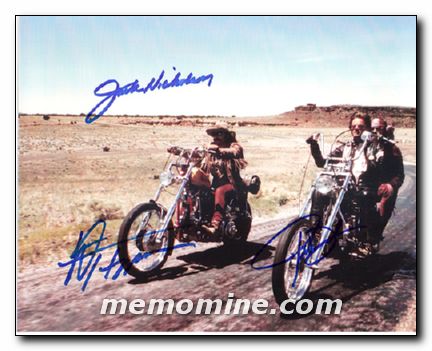 Easy Ryder Jack Nicholson Peter Fonda Dennis Hopper - Click Image to Close