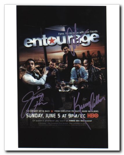 Entourage Kevin Dillon, Jeremy Piven & Adrian Grenier - Click Image to Close